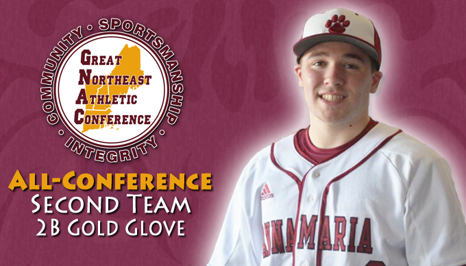 Frederick Earns GNAC All-Conference and Gold Glove Honors