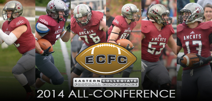 Eight Earn ECFC All-Conference Honors, Marziale Named to Defensive First Team