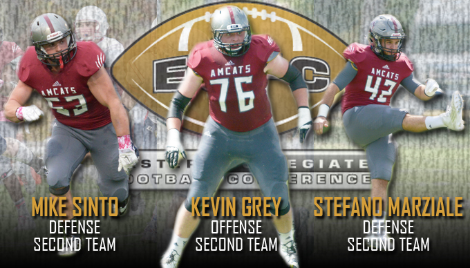 Football Places Five on ECFC All-Conference Teams