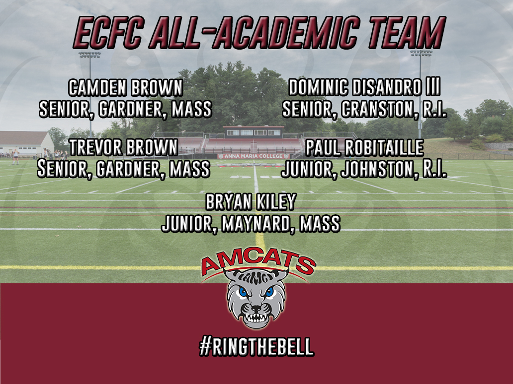 Five AMCATS named to ECFC All-Academic Team
