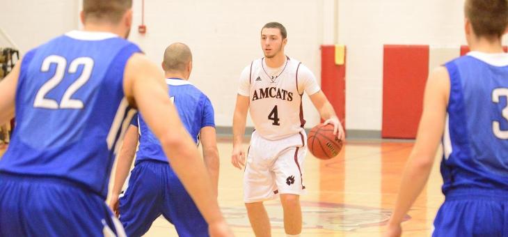 Men’s Basketball: AMCATS Clipped by Falcons, 109-104