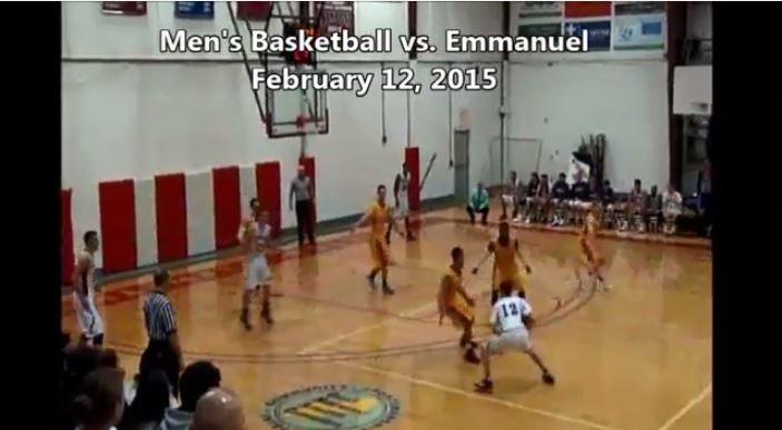 Play of the Game - Men's Basketball vs. Emmanuel