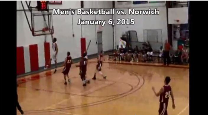 Play of the Game - Men's Basketball vs. Norwich