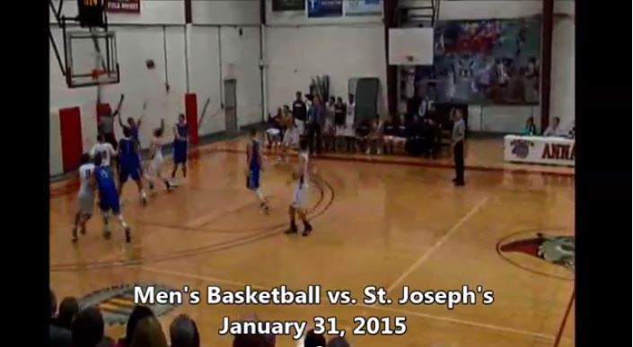 Play of the Game - Men's Basketball vs. St. Joseph's