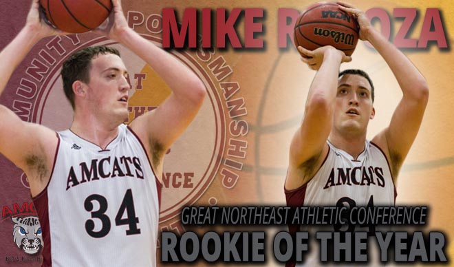 Rapoza Named GNAC Rookie of the Year