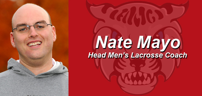 Nate Mayo Named Head Men's Lacrosse Coach