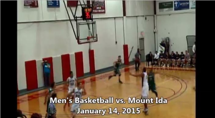 Play of the Game - Men's Basketball vs. Mount Ida