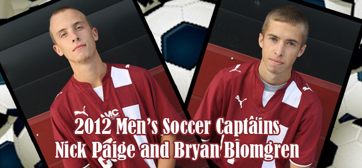 Blomgren and Paige Named Co-Captains for 2012 Season
