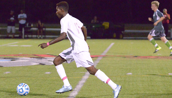 Bowhile Hat Trick leads Men's Soccer to Blank Becker, 6-0