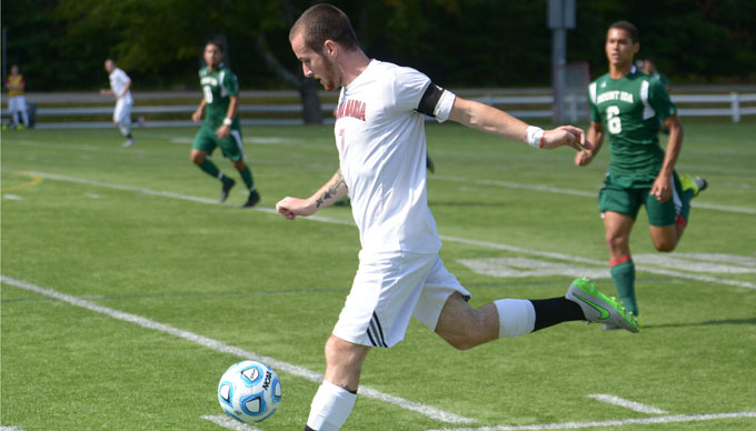 Mattioli Leads Men's Soccer to 2-1 Victory Over Lasell