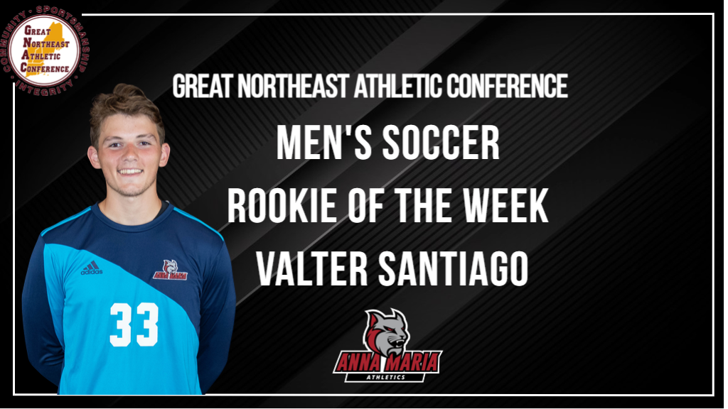 Valter Santiago Named Men's Soccer GNAC Rookie Of The Week