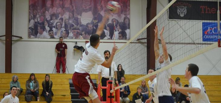 Men’s Volleyball Swept in Home Tri-Match