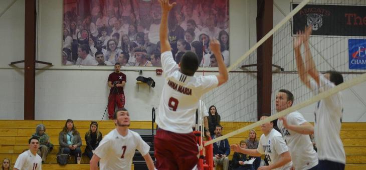 Raiders Race Past AMCATS in Men’s Volleyball