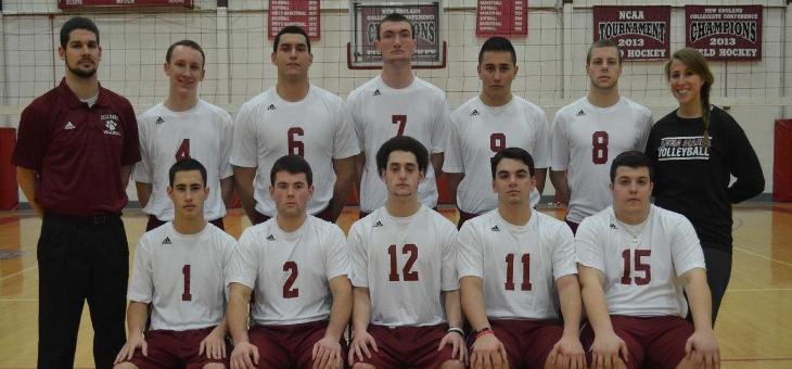 Men's Volleyball Drops First Match to Pride, 3-0
