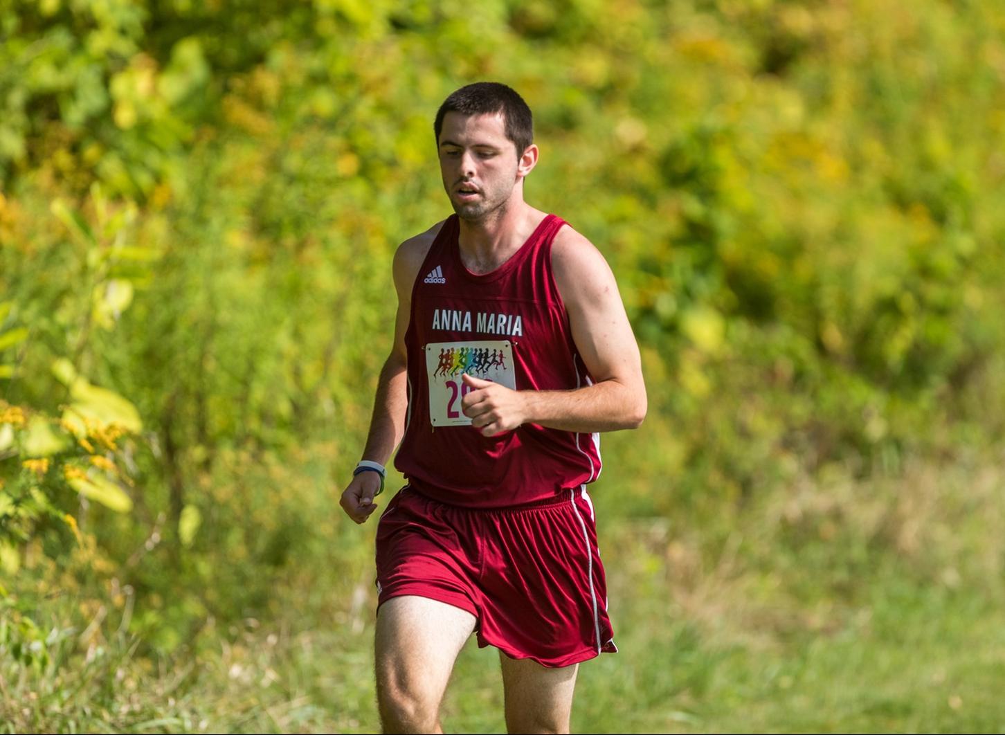 MEN'S CROSS COUNTRY:  Anna Maria places 10th at GNAC Championships