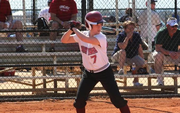 Softball Marches to 1-1 Split with Cadets in GNAC Opener