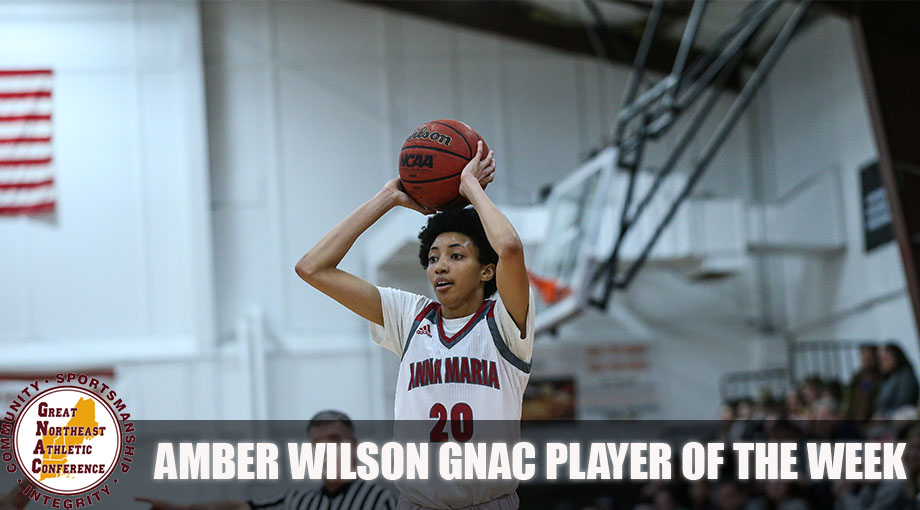 Wilson Named GNAC Women's Basketball Player Of The Week