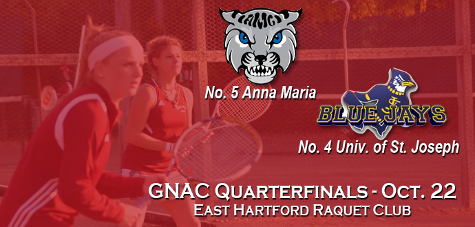 PREVIEW: No. 5 Women's Tennis Travels to No. 4 USJ for GNAC First Round