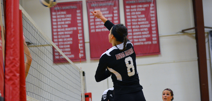 Huskies Race to 3-0 Win against Volleyball