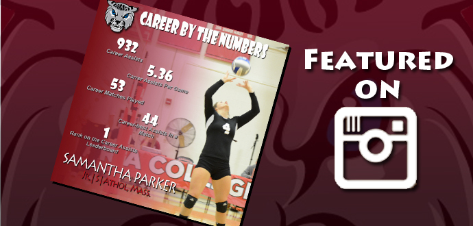 Career by the Numbers: Volleyball's Samantha Parker