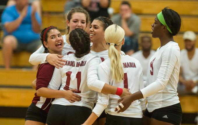 Volleyball Records First 20-Win Season with Victories over Mount Ida, Norwich