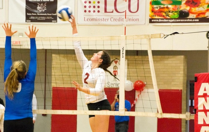 Volleyball Falls 3-0 in Match with WPI