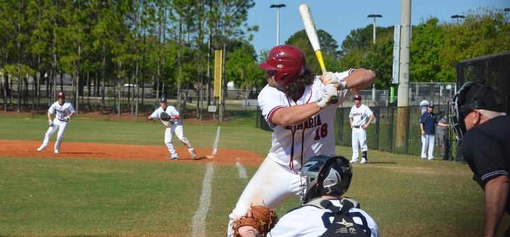Baseball Takes Two From Nichols College