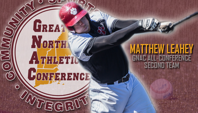 Leahey Named to GNAC All-Conference Second Team