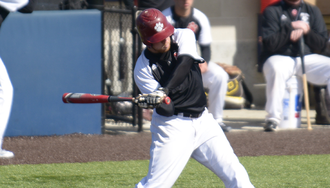 Leahey Has Strong Day as Baseball Splits with UMPI