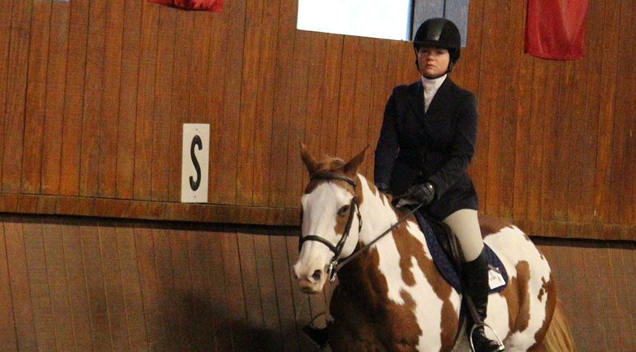 Equestrian Competes at Roger Williams Show