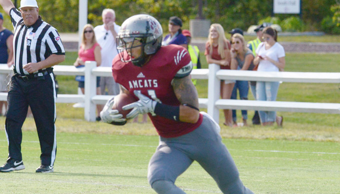 Husson Flies to 46-7 Football Win