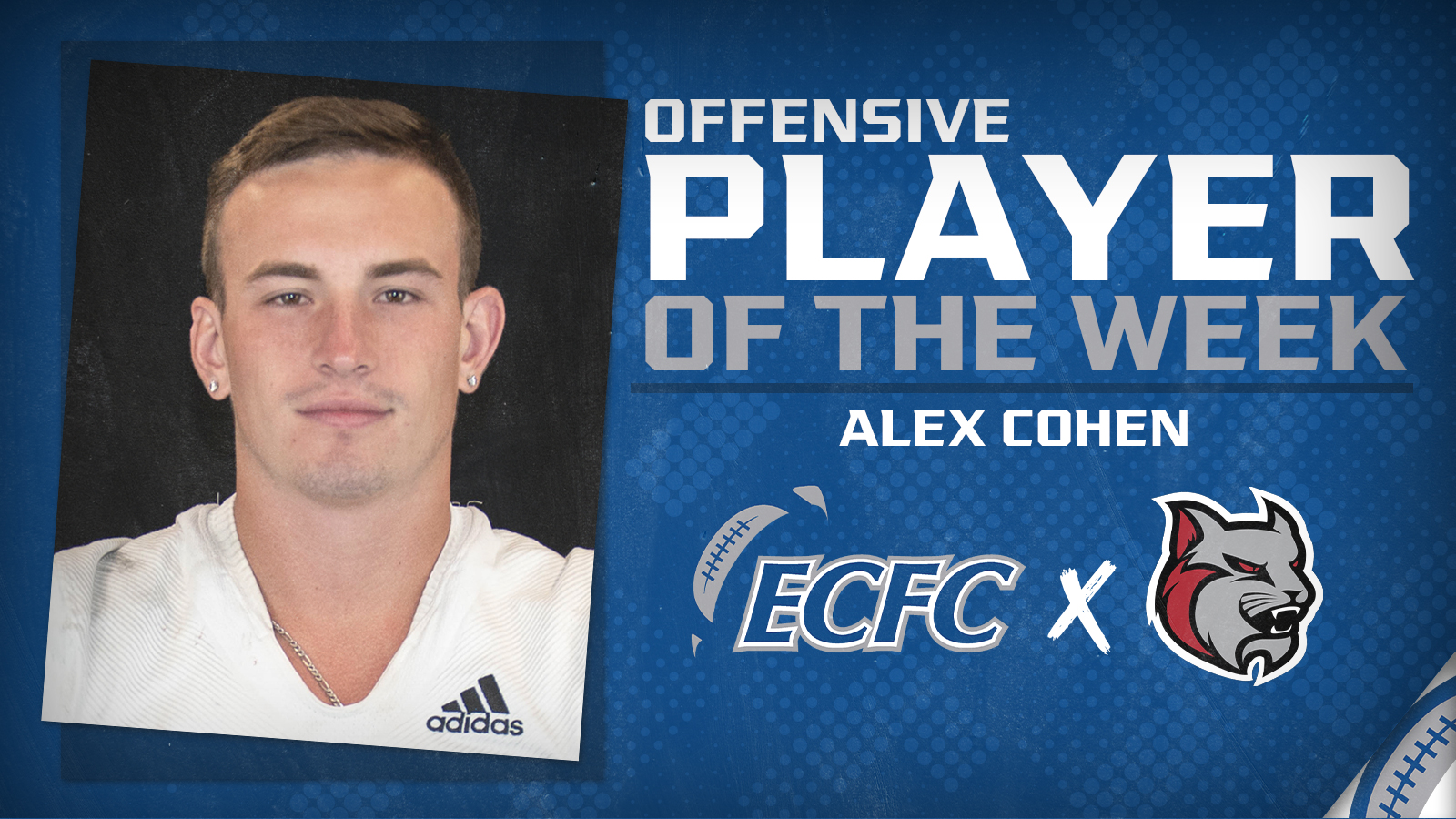 Alex Cohen Named ECFC Offensive Player Of The Week
