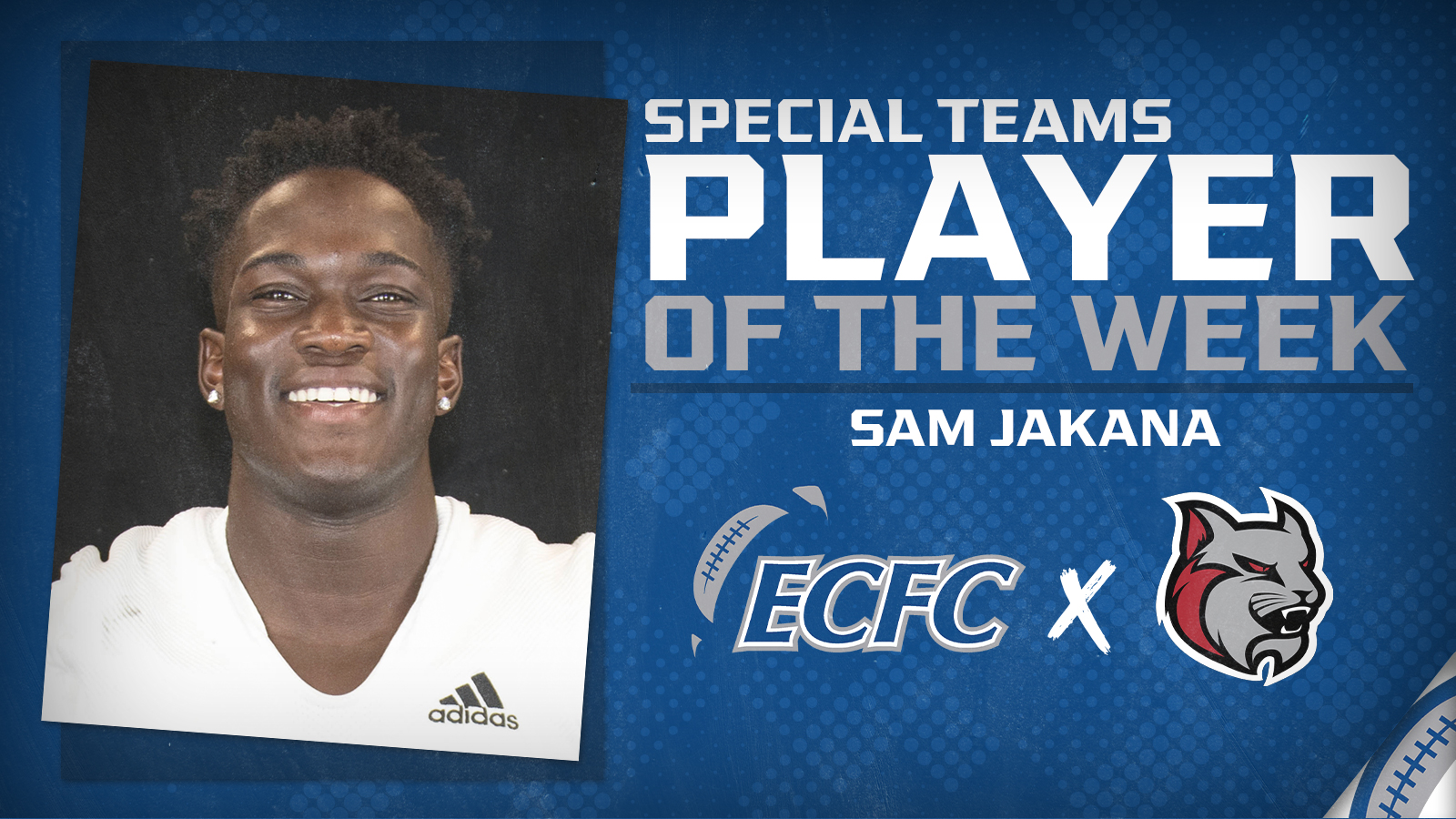 Sam Jakana Named ECFC Special Teams Player Of The Week