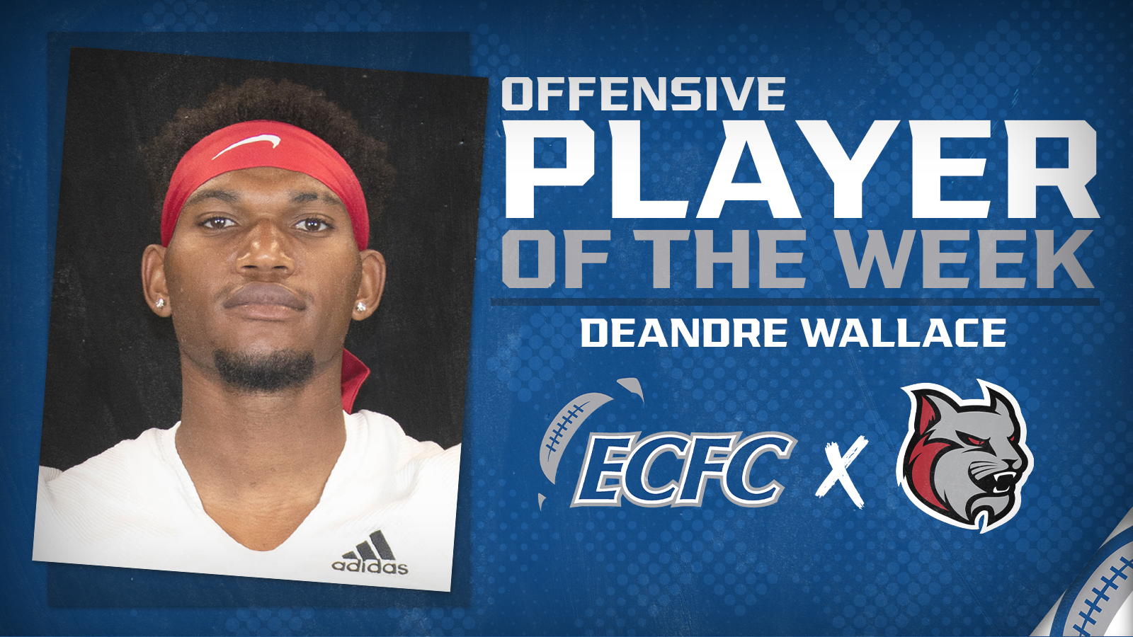 Deandre Wallace Named ECFC Offensive Player Of The Week
