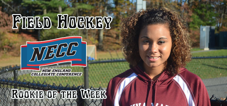 Lucier Named NECC Rookie of the Week