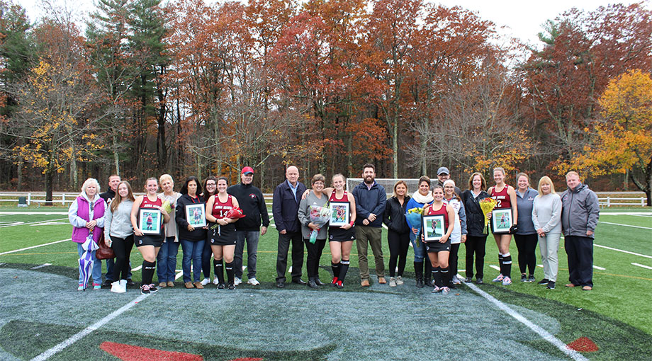 Field Hockey Clinches GNAC Playoff Spot Defeating Rivier, 2-1 On Senior Day