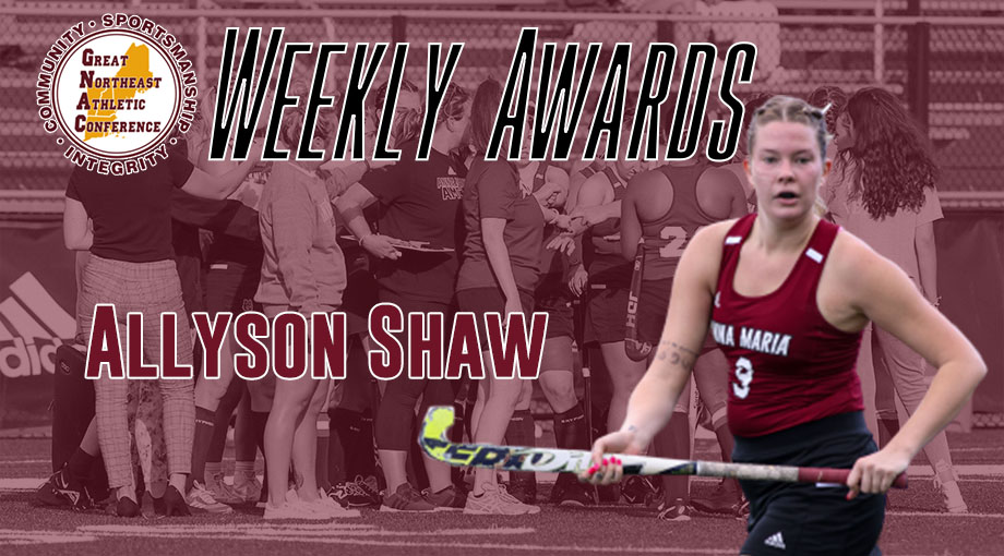 Allyson Shaw - GNAC Player of the Week