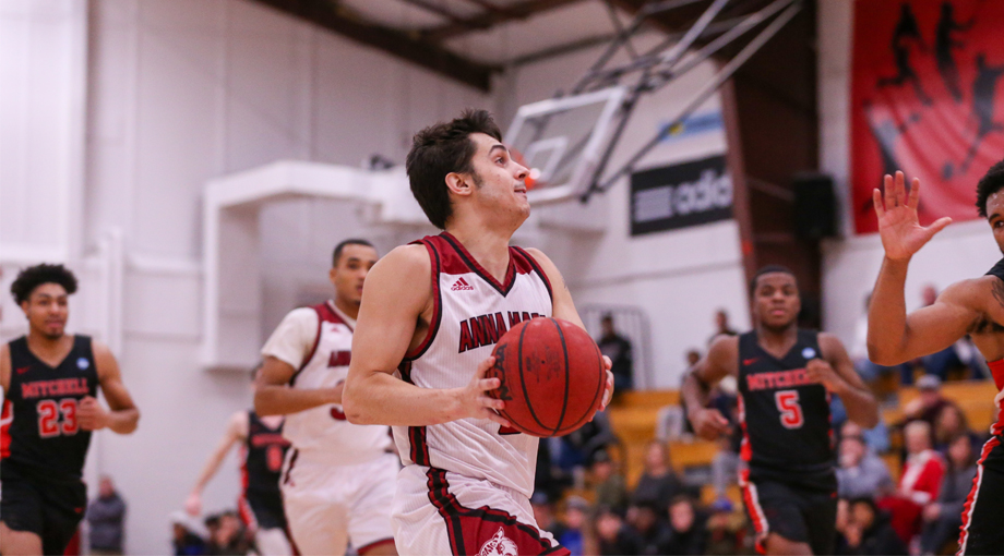 Perette Joins the 1,000 Point Club in Loss to Colby-Sawyer