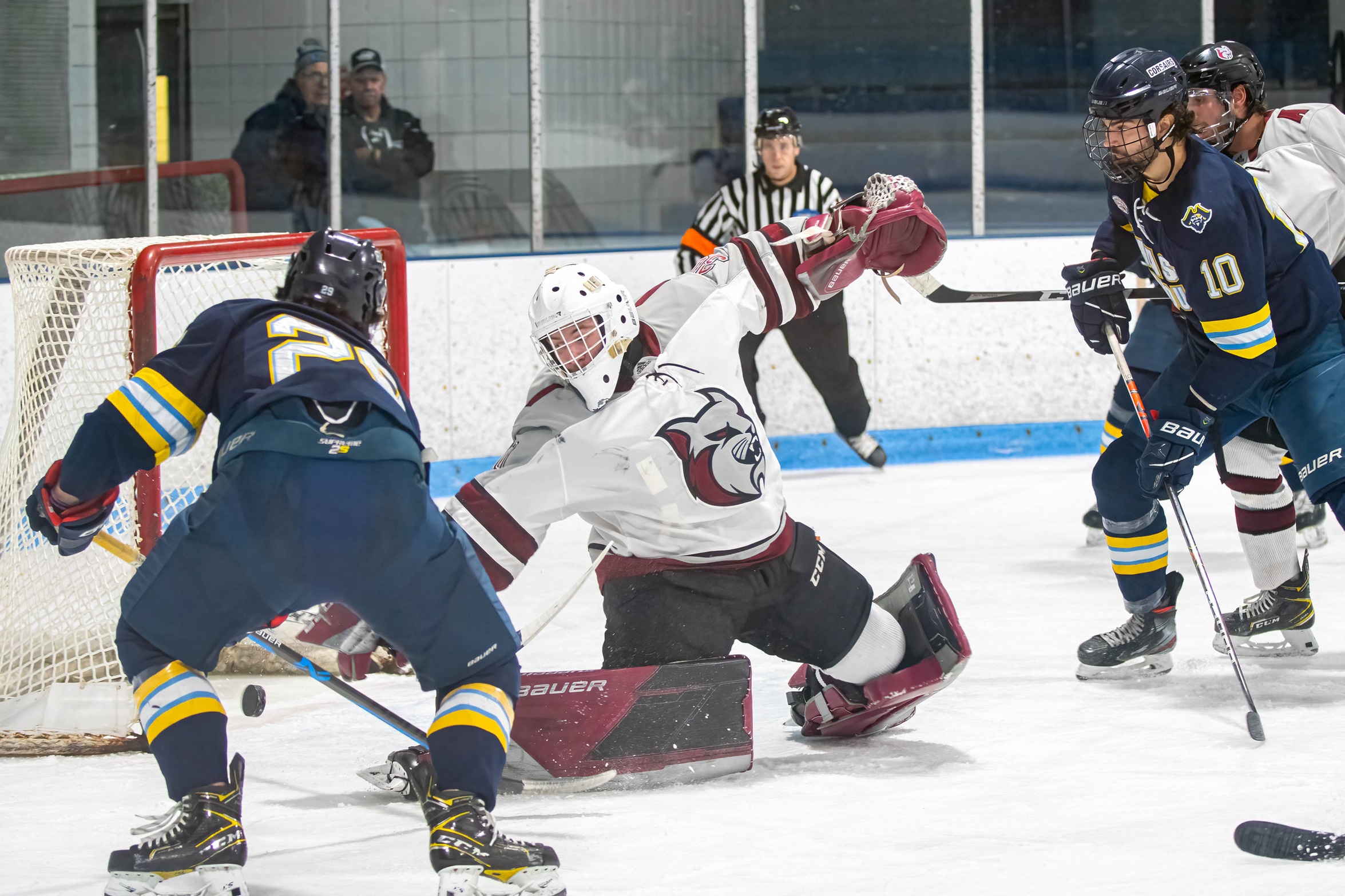 Men’s Hockey Can’t Hold On Against The Roos