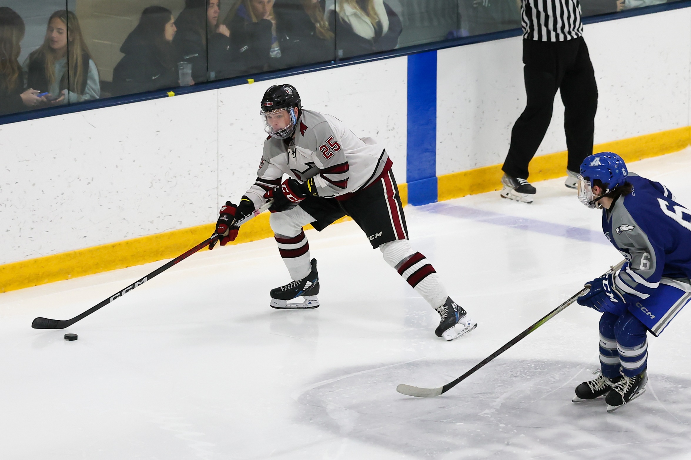 Men’s Hockey Falls 3-2 To Falcons In Overtime