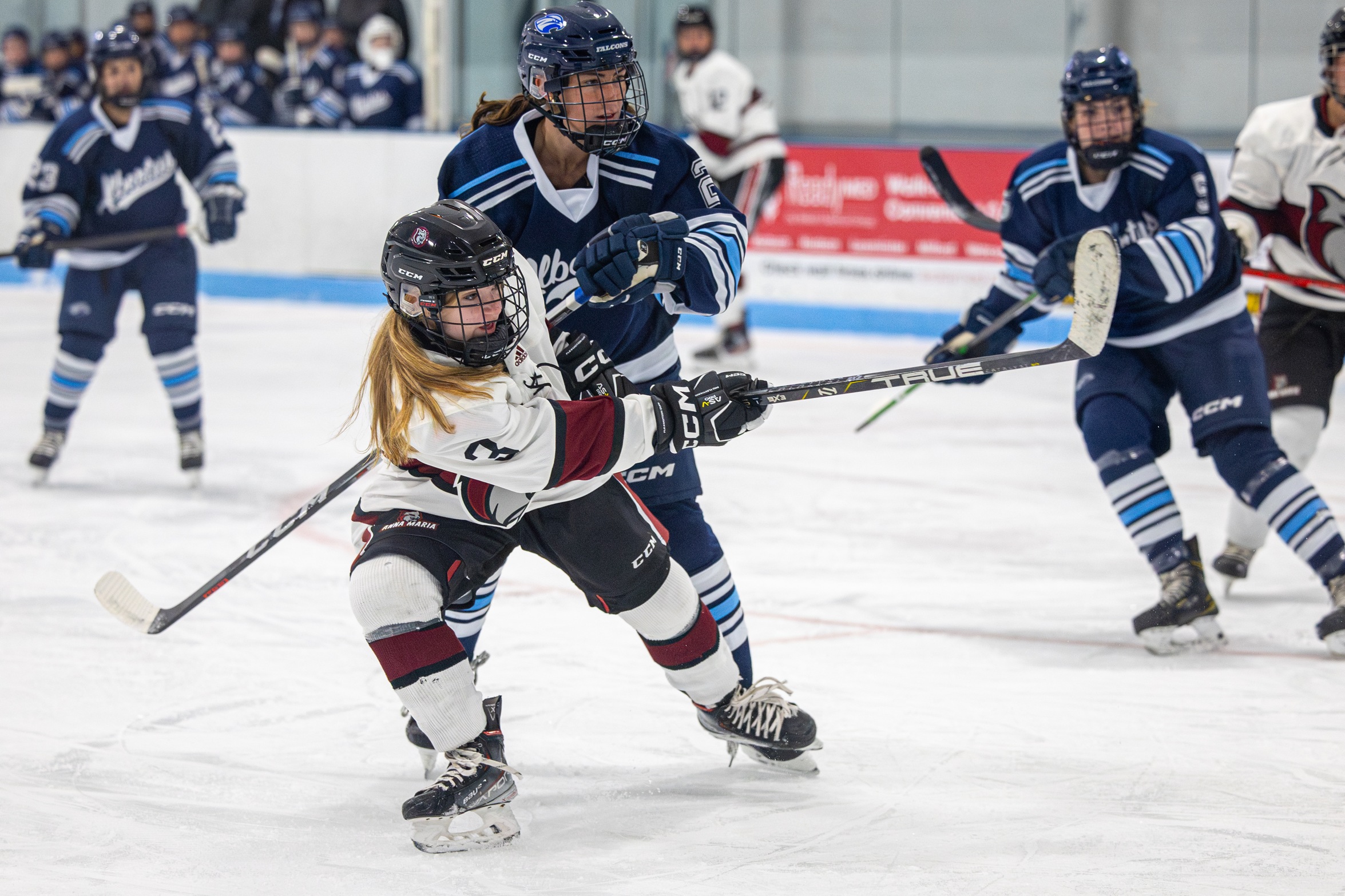 Women’s Hockey Sweeps Hawks In Buffalo