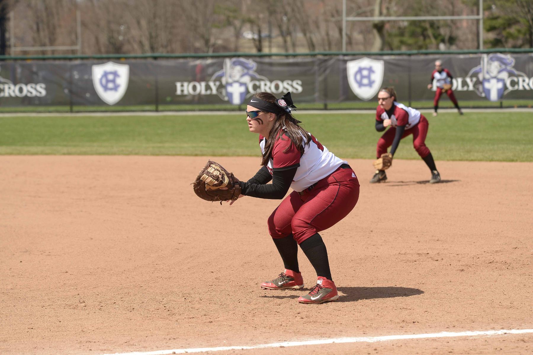 Softball Falls At Suffolk in Two Game Series
