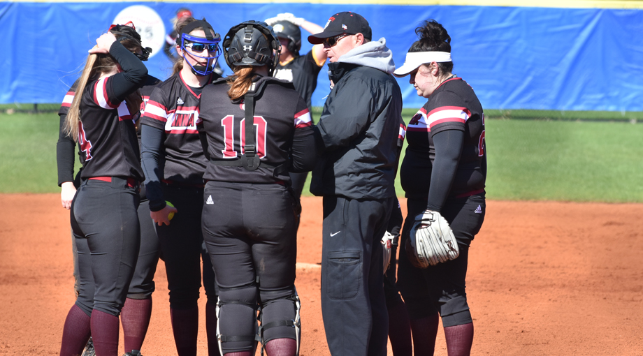 Softball Swept by Cadets in Conference Opener