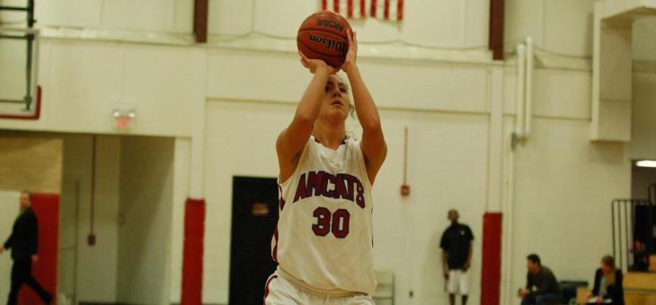 Anna Maria Takes GNAC Opener Over Pine Manor, 75-36