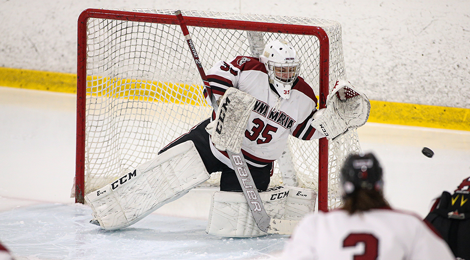 Women's Hockey Shutout By Plymouth State, 3-0