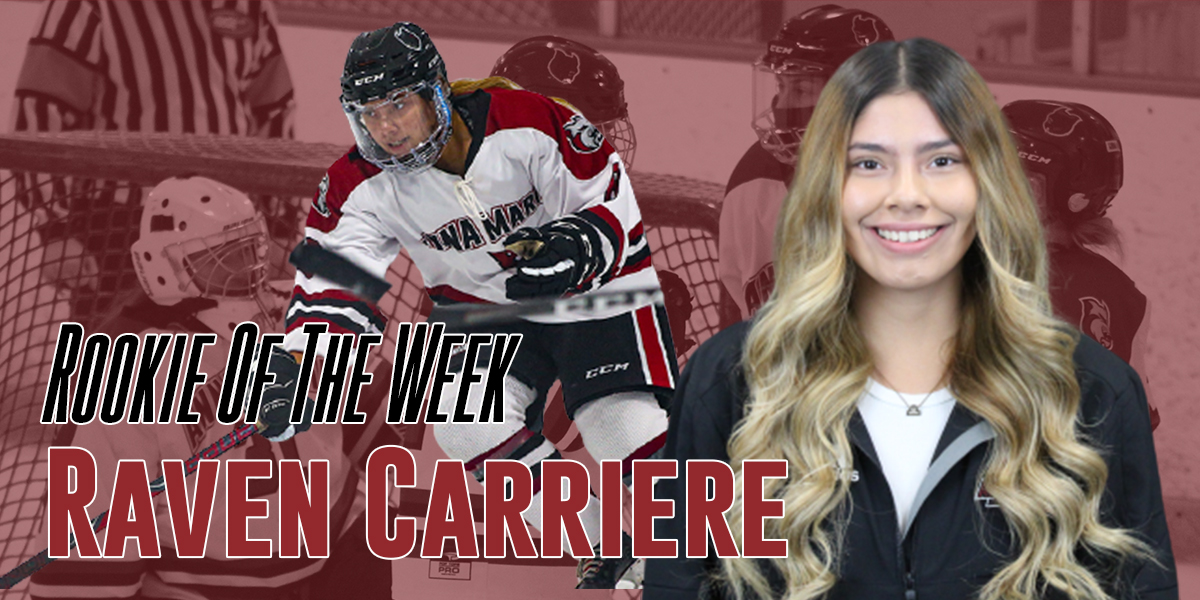 Raven Carriere - ECHA Rookie of the Week