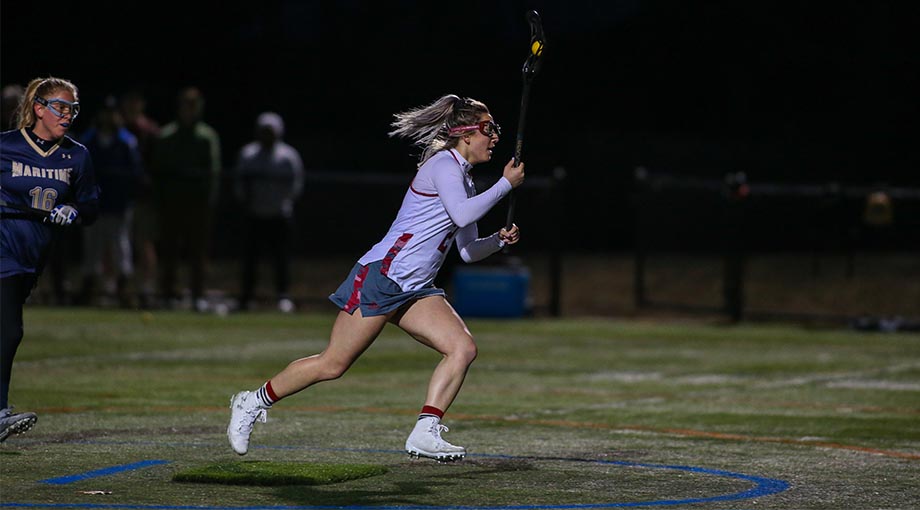 Women's Lacrosse Upends Mitchell College, 19-8