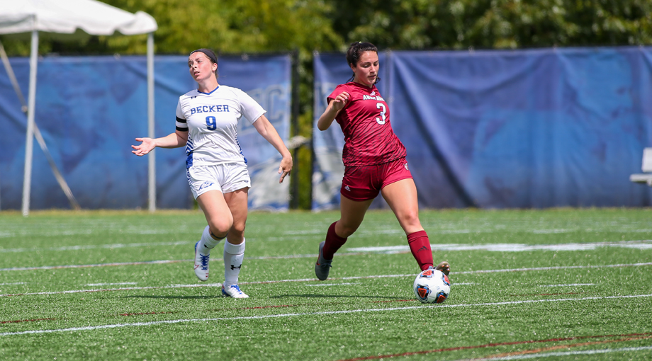 Women's Soccer Finishes in a Double Overtime Draw against Rivier