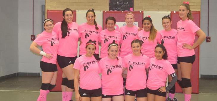 AMCATS Fall to Huskies on Dig Pink Night