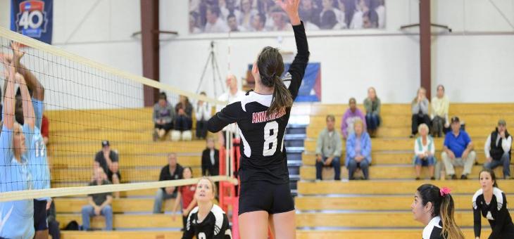 Clinton Leads Volleyball to 3-0 win against Mass. Maritime